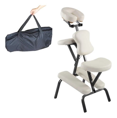 Cadeira De Massagem Dobrável Portátil Bolsa Transporte 150kg
