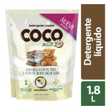 Detergente Liquido Coco Varela 1800 Ml Doypack