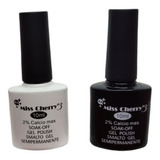 Gelish Miss Cherry (blanco Y Negro 2pz) 