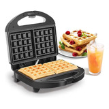 Sanduicheira Mini Grill Antiaderente Biscoito Waffle Caseiro