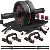 Ab Workout Equipment, Ultra Ab Roller Wheel Kit, Large Ab Ro