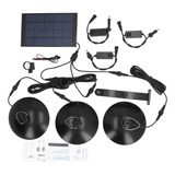 Colgante Led Solar Para Exteriores, 3 Cabezas, Inducción, Bl