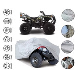 Cubre Impermeable Moto Para Italika Cuatrimoto Atv180