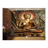 Adesivo De Parede Religioso Buda Budismo 3d 8m² Rl62