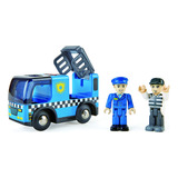 Set De Juego: Coche De Policía En Forma De Coche De Policía