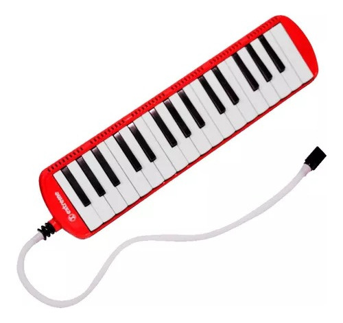 Melodica Extreme De 32 Teclas Roja Estuche Boquilla Exml003