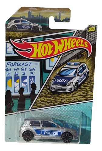 Hot Wheels Volkswagen Golf Mk7  5/5  Polizei  