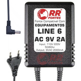 Fonte Ac 9v 2a Para Line 6 Compativel Com Pod Xt Live