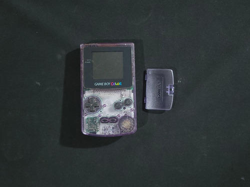 Game Boy Color Gbc Morado Translúcido