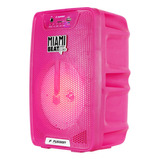 Bafle Amplificado 6.5 Fussion Tws Bluetooth Colores Color Rosa