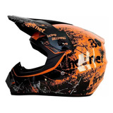 Casco De Motocross Con Guantes, Mascarilla Y Gafas