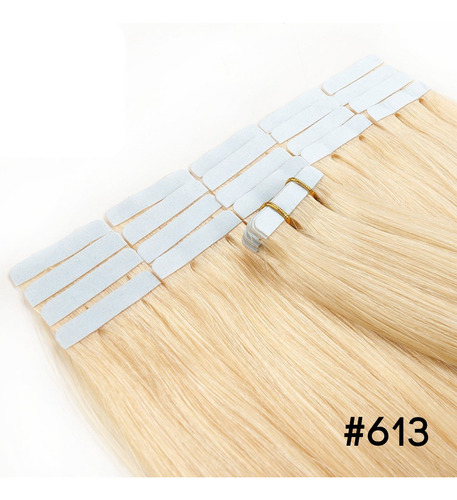 Extensiones De Cabello Con Tape 18  Lacias 50 Grs 20 Piezas