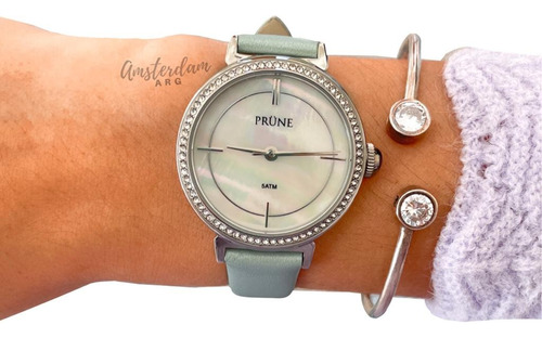 Reloj Prune Dama Modelo Pru-5057  Malla Cuero Amsterdamarg