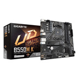 Placa Mãe Gigabyte B550m K Chipset B550 Amd Am4 Matx Ddr4