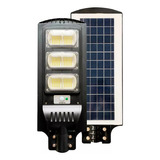 Luminaria Led Solar 90w Etheos Con Sensor Y Fotocelula