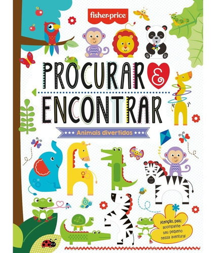 Fisher-price - Procurar E Encontrar, De Ciranda Cultural. Série Procurar E Encontrar Ciranda Cultural Editora E Distribuidora Ltda., Capa Mole Em Português, 2022