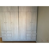 Closet Dormitorio 3 Puertas 3 Cajones +  Colgador