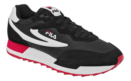 Tenis Hombre Fila 1rm01665_014 Negro Blanco 106-247