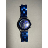 Reloj Swatch Irony Diaphane Azul Marino 