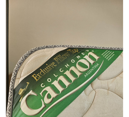 Colchon Cannon Exclusive Pillow Top 2 Plaz  Doble Pillow Top