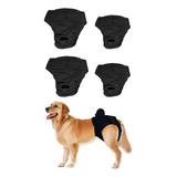 4 Pañales Para Perros, Cómodos Para Machos Y Hembras Con