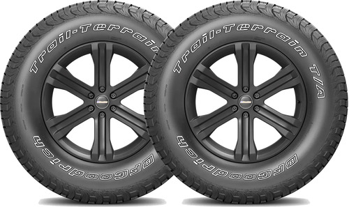 Kit De 2 Llantas Bfgoodrich Trail-terrain P 235/75r15 109t