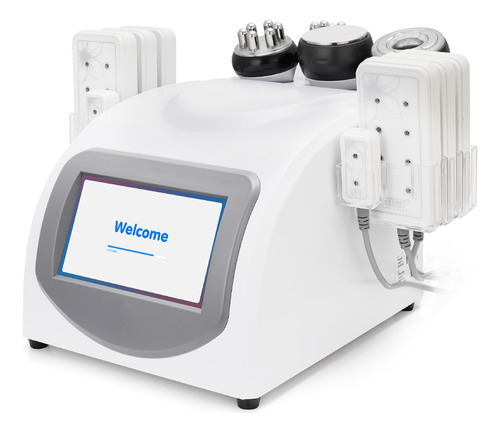 6en1 De Tres Polos Rf Fotón Del Cuerpo Máquina De Cavitación