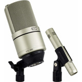 Kit 2 Microfonos Condensador Vocal Instrumental Mxl 990/991