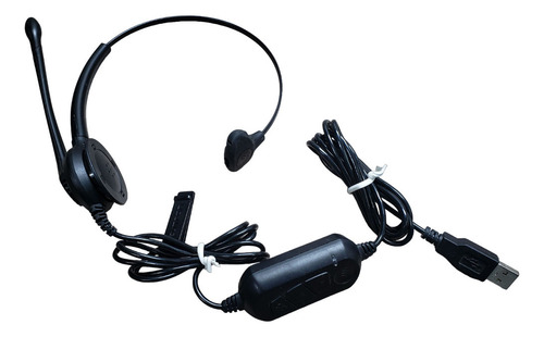 Fone Headset Felitron Sem Esponja Com Adaptador Home Office