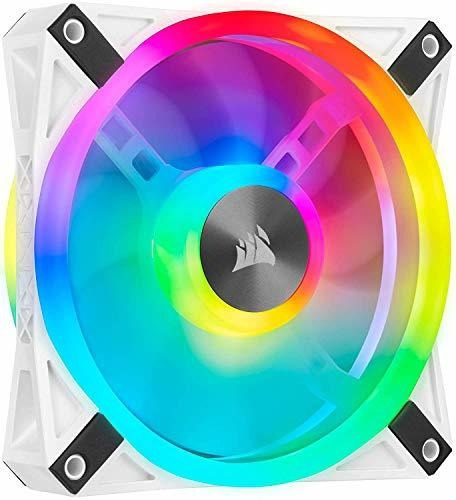 Serie Corsair Ql, Icue Ql120 Rgb, Ventilador Blanco Rgb Led 