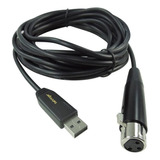 Cable Behringer Interface Usb A Línea Estéreo 1/4 , Ideal Pa