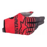 Guantes Alpinestars Radar Gloves Brigth Red Black Rojo L