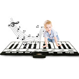 Piano Musical Tapete Infantil Brinquedo Educativo Teclado E