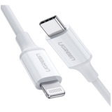 Cabo Ugreen Usb C Para Lightining Apple iPhone Mfi 1m Pd 3a