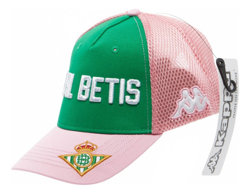 Gorra Betis Rosada Verde