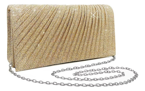 Bolsa De Mano De Noche Para Fiesta Elegante Con Cadena