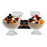 Pocillo Set 6 Pza Para Postre Helado 9x8cm  125ml