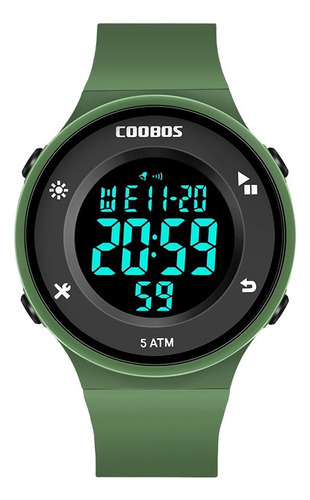 Reloj Deportivo Impermeable Luminoso Coobos 0991