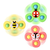 Spinners Giratorios Con Ventosa Adherible Para Bebés