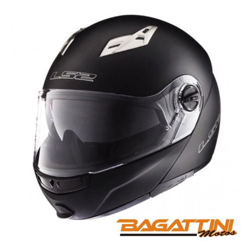 Casco Ls2 370 Easy Gloss Black Bagattini Motos