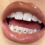 Strass Cristal Piercing Aplique Diente Swarov Special X12