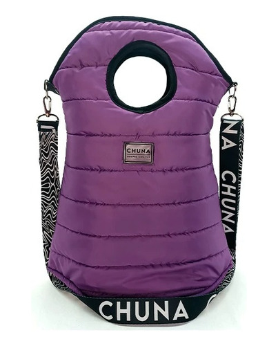 Bolso Morral Matero Sevilla Chuna Tira Regulable Violeta