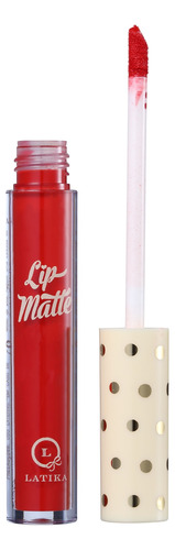 Latika Lip Vermelho Nº25 - Batom Líquido Matte 4ml
