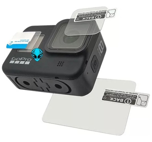 Kit Vidrio Templado Gopro Hero 8 Black 3 Piezas