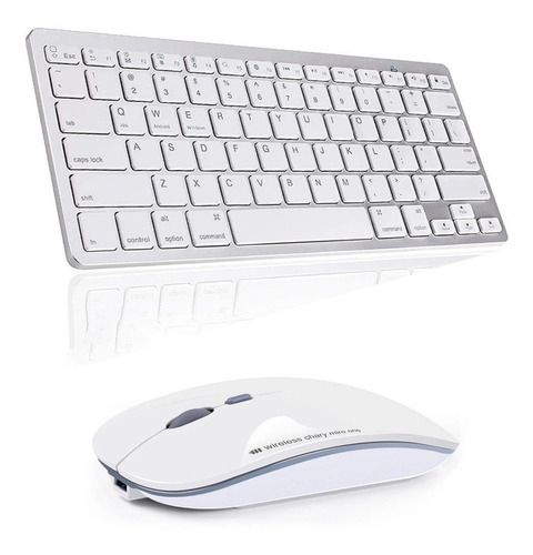 Teclado E Mouse Bluetooth+suporte Para iPad 9ª G A2602 A2604
