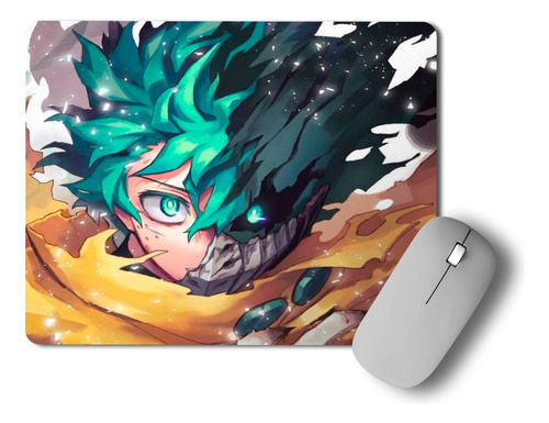 Mouse Pad My Hero Academia Midoriya Deku Anime  22x18 Cm 