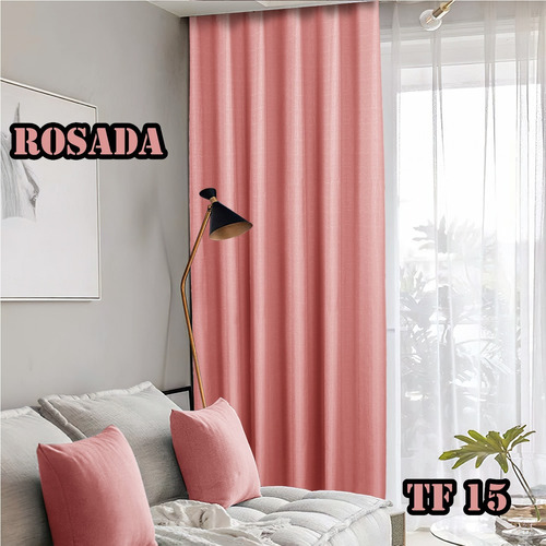 Cortinas Blackout 2 Paños 140x230 Cm