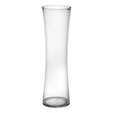 Charlise Vaso Objetos Decorativos Enfeites Sala 60x17 Vidro Cor Transparente