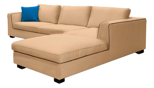 Sala Phoenix Haspe Beige Izquierda Sofa Sillon Mueble Sala