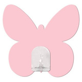 Roommates Rmk2230hk Gancho Mágico De Mariposa Rosa Claro